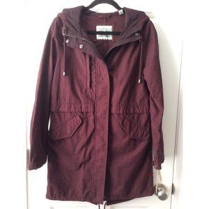 NWT Levi Strauss Coat, Size S, Women’s, Plum, Style LW8RC815, Msrp $200